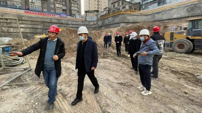 甘肅建投4#綜合樓項目順利通過基坑驗槽
